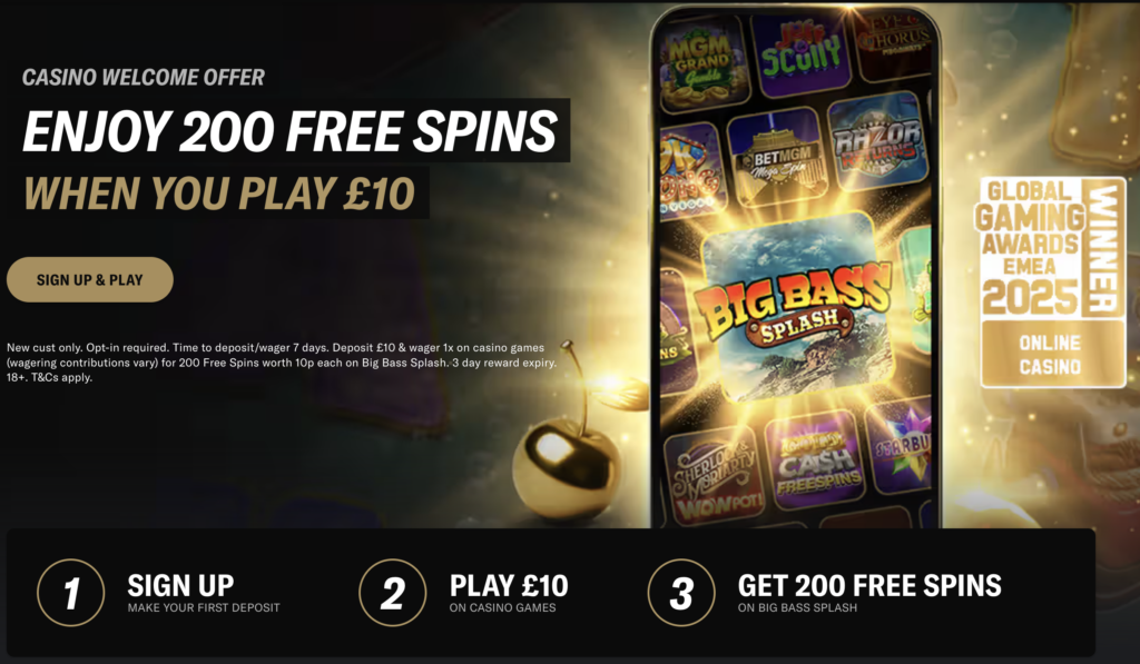 Bet MGM welcome offer